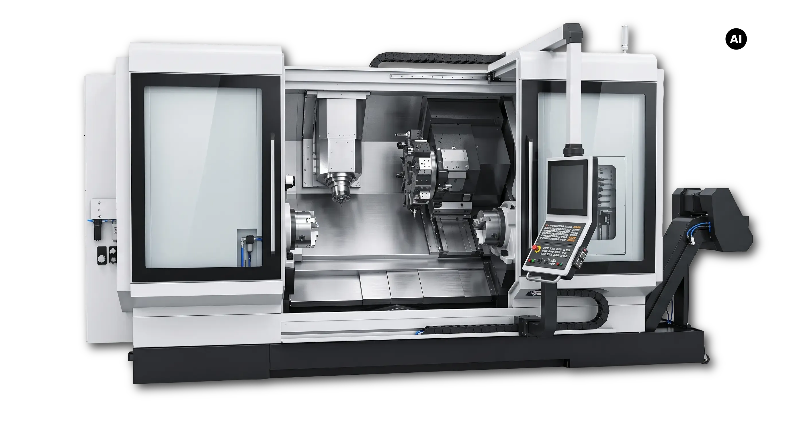 CNC-Dreh-Fräszentren für die Komplettbearbeitung komplexer Werkstücke