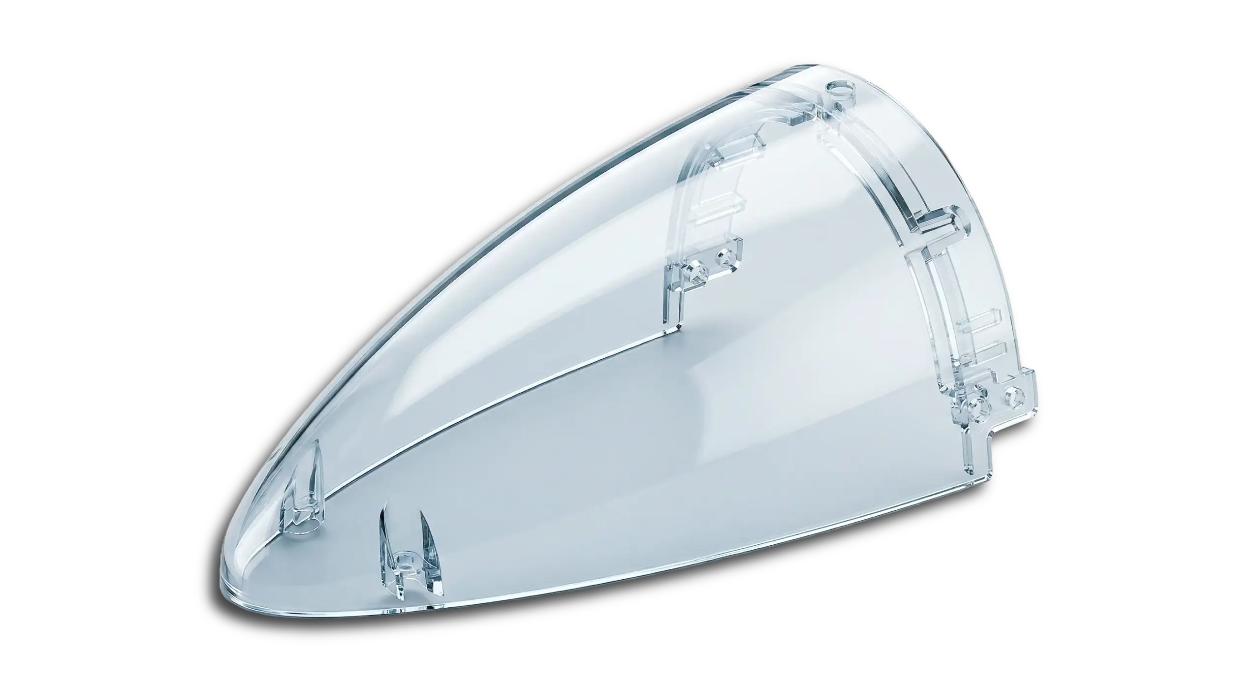 Transparente Drohnennasen aus Polycarbonat